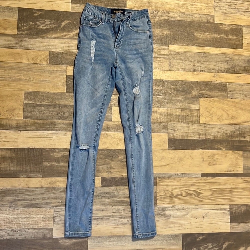 High Rise Indigo Rein Jeans